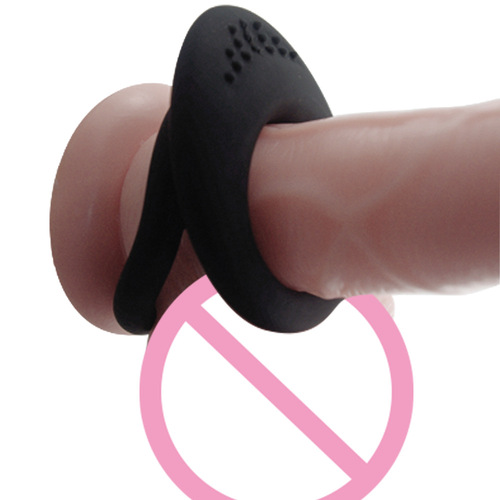 Premium Silicone Cock and Ball Ring Sex Toy for Men