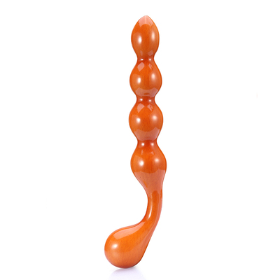 Full Sensual Resin Beaded Prostate Massager for Men