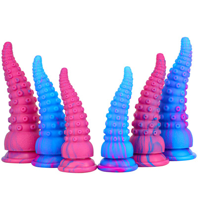 Monster Octopus Tentacle Huge Fantasy Dildo with Suction Cup Anal Sex SM Adult Toy
