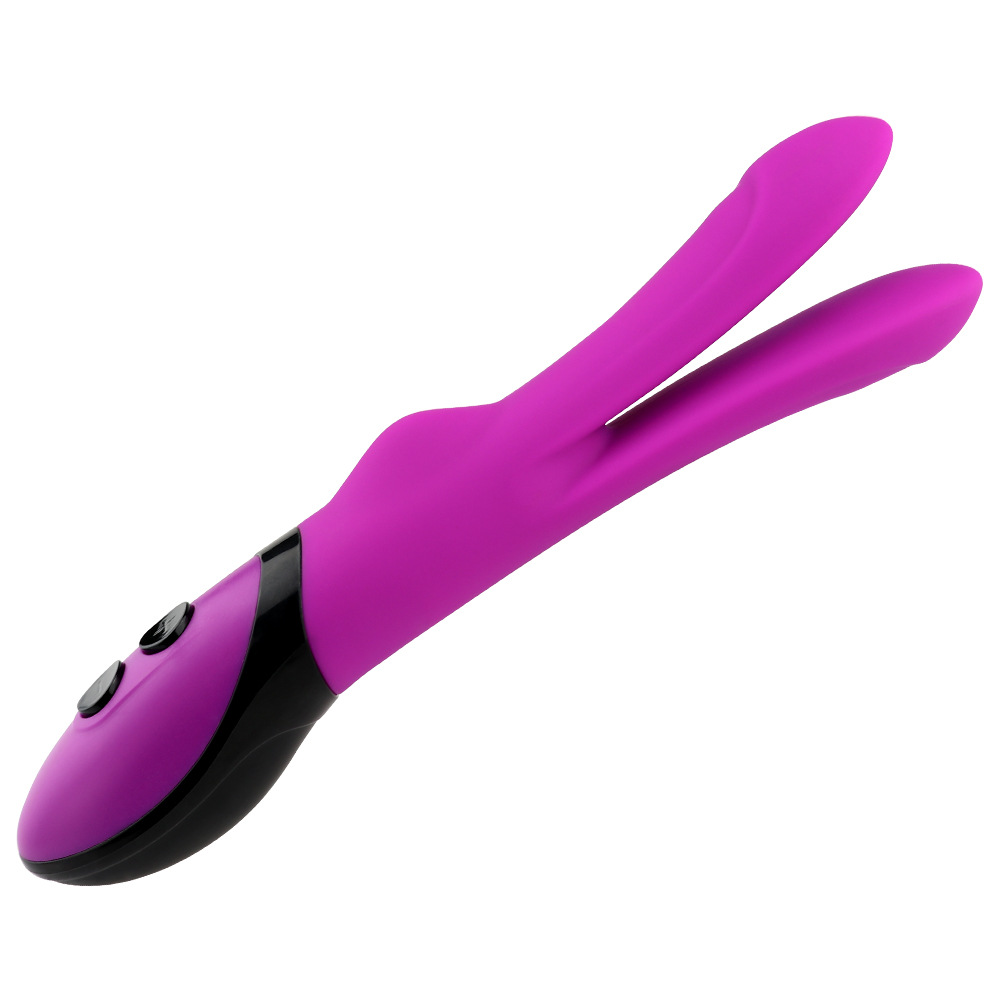 Rechargeable Powerful Rabbit Ears Clitoral Vibrator Sex Toy For Women