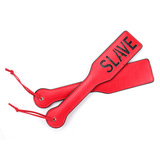 Love Fire Faux Leather Slave Spanking Paddle Foreplay Adult Toys