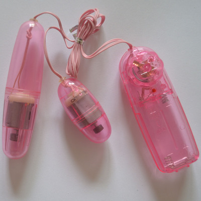 Clear Beginner's Double Love Eggs Vibrator Sex Toys for Women