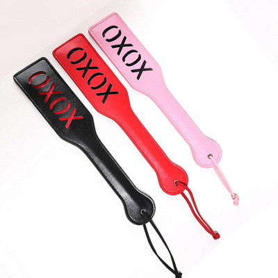 Bondage Boutique Faux Leather XOXO Spanking Paddle Foreplay Adult Toys