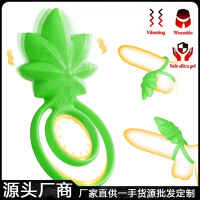Adam’s Secret 10 Function Rechargeable Vibrating Double Cock Ring Sex Toy for Men