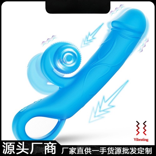 10 Function Rechargeable Clit and G-spot Stimulating Snail Dildo Vibrator Prostate Massager