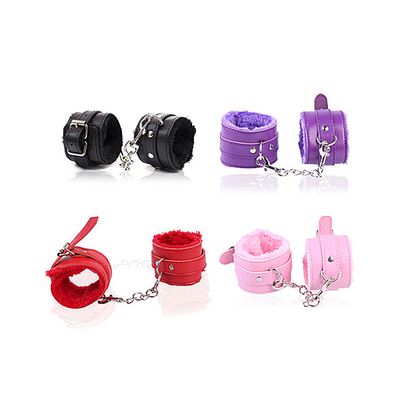 Soft Plush Beginners Wrist or Ankle Cuffs Bondage Sex Toy