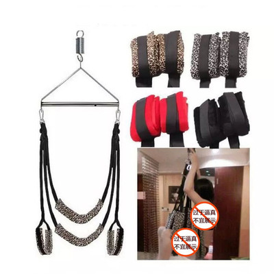 Leopard Print Deluxe Fantasy Bondage Sex Swing