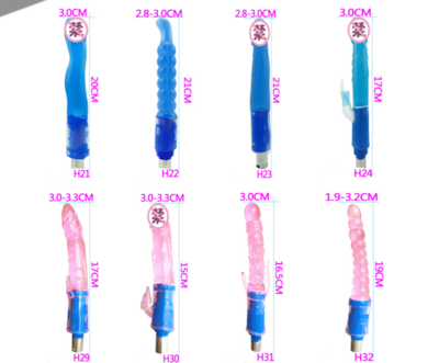 Premium G-Spot and P-Spot Dildo for Automatic Retractable Sex Machine 8149