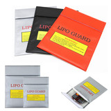 Fireproof Waterproof RC LiPo Battery Safety Bag 18x23cm 30x23cm Red Black Silver