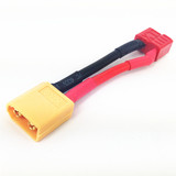 Male XT60 to Female Anti-skidding Deans Cable Adapter 14AWG 5CM