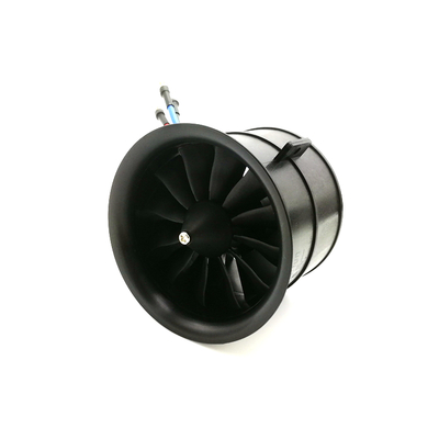 DoBoFo Powerfun EDF 70mm 12blades 4S 3400KV 6S 2300KV About 2200G Thrust for Airplane