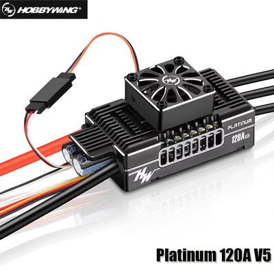 Hobbywing Platinum 120A V5 3-8S Lipo BEC Brushless ESC for RC Drone Aircraft Helicopter