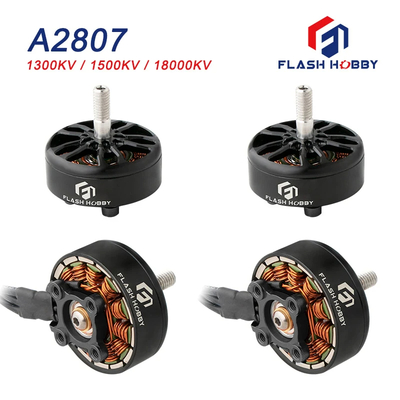 FLASHHOBBY 2807 6S 1300KV 5S 1500KV 4S 1800KV Brushless Motor for RC FPV Racing Drone