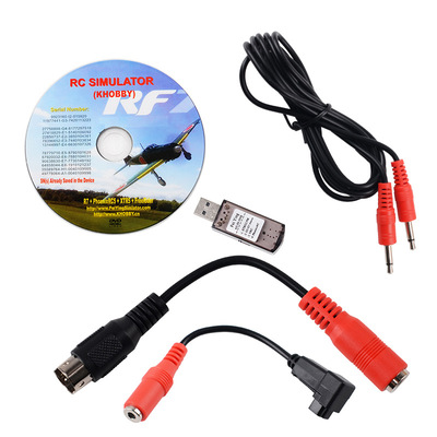 22 in 1 22in1 RC USB Flight Simulator Cable for Realflight G7 G6 G5.5G5 Phoenix