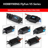 Hobbywing FlyFun V5 30A 40A 60A 80A 110A 120A 130A 160A Speed Controller Brushless ESC