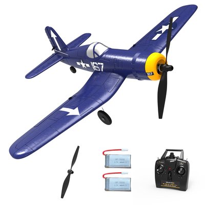 VOLANTEXRC F4U Corsair 4CH Warbird Airplane With Xpilot Stabilizer - One-Key Aerobatic RTF
