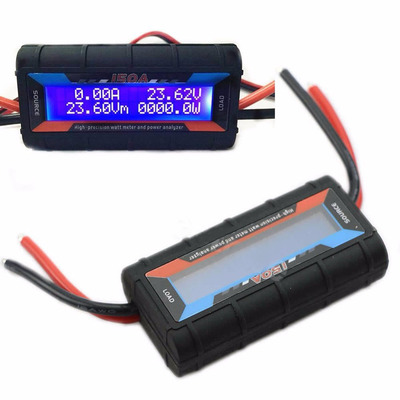 3IN1 4.8V-60V Power Analyzer 150A High Precision Battery Watt Meter Volt Tester Current Power Meter