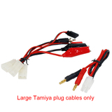 5in1 Large Tamiya Connector Charging Cables set for imax b6 Lipo Charger imax b6 battery charger