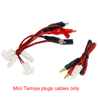 5in1 Mini Tamiya Connector Charging Cables set for imax b6 Lipo Charger imax b6 battery charger