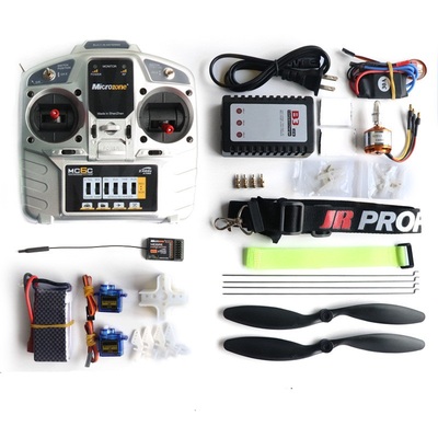 MPP Su27 Fixed Wing RC Airplane RTF MC6C Radio Controller 30A ESC 1400KV Motor 3S 1300MAH Battery