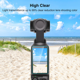 For DJI OSMO Pocket 3 9H 2.5D HD Tempered Glass Lens Protector + Screen Film (Transparent)