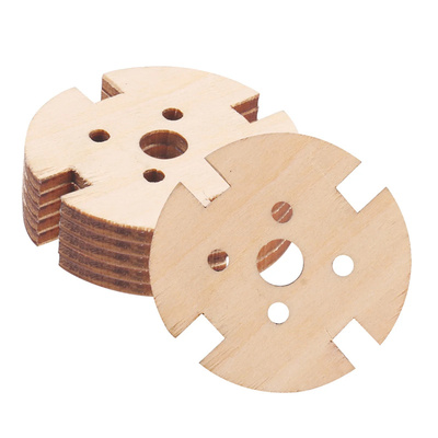 Round Wood Chip Motor Base Fixed-wing Parts 2208/2212/2218 Motor Seat