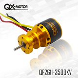 QF2611 Brushless Motor 3500KV 55mm Ducted Fan Jet EDF 3-4S Lipo For RC Airplanes