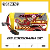 GAONENG GNB 6S 22.2V 23000mAh 23AH 5C 10C QS8 Semi Solid Stated Li-ion Battery Large Scale FPV Drone Quadcopter UAV Aircraft