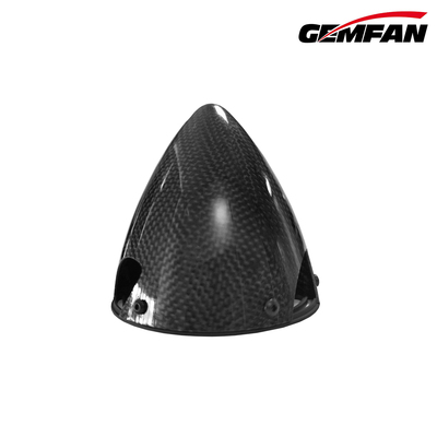 3 Blade Aluminum Base carbon fiber Spinner 75mm 82mm For Fixed Airplane