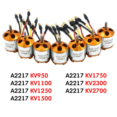 XXD A2217 2217 950KV 1100KV 1250KV 1500KV 1750KV 2300KV 2700KV Outrunner Brushless Motor