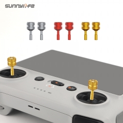 Aluminum Alloy Control Sticks Thumb Rocker Storable Joysticks for DJI Mini 3 Pro Controller