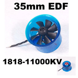 EDF Plus HL3508 1818-11000KV Brushless Motor 35mm EDF Ducted Fan Power System