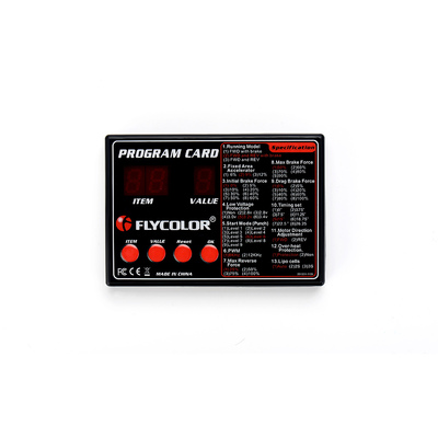 Flycolor program card for RC Lightning series Car ESC electronic speed controller