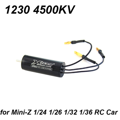 X-TEAM 1230 4500KV Brushless Motor BLDC Motor for Mini-Z 1/24 1/26 1/32 1/36 Remote Control RC Car
