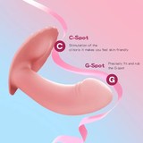 Her Fantasy 10 Patterns Remote Control G-Spot and Clitoral Stimulator Sex Toy for Women