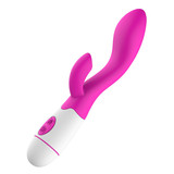 Extremely Powerful 30 Function Silicone Dildo Rabbit Vibrator Sex Toy for Women