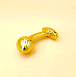Little Cherry Bended Metal Butt Plug Anal Toy for Adult