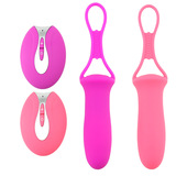 Silicone Vibrating Butt Plug Sex Toy for Men&Women