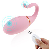Rechargeable Mermaid Silicone Love Egg Vibrators Kit With G-Spot&Clitoris Stimulating Sex Toy for Wo