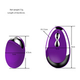 Power Play Silicone Mini Love Egg Vibrator Sex Toy for Women