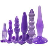 Full Range BASIC Butt Plug Kit Sex Toys for Men (6 Pieces)