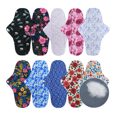 Mesh Breathable PUL Reusable Reusable Menstrual Napkins/Pad for Women Menstrual Period