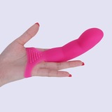 Rechargeable 7 Function Silicone Finger Vibrator Sex Toys for Men &Women