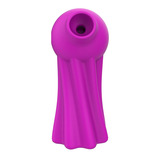 Purple Alien Series Powerful Rechargeable Nipples and Clitoral Suction Stimulator for Women
