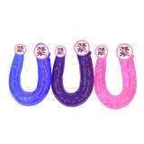 Jelly Double-Ended Dildo for Lesbian&Women