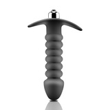 Silicone Beaded Vibrating Butt Plug for Men Women Couple