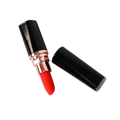 Fire Passion Rechargeable 10 Patterns Mini Silicone Lipstick Vibrator G-spot Stimulator Sex Toy for