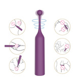 Super Powerful Rechargeable Deep Stimulation Clitoral Tip Vibrator