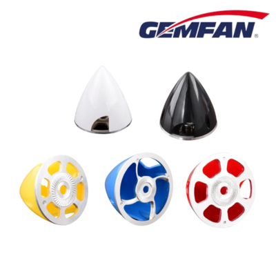 2 Blade Aluminum Base Plastic Spinner 38mm 45mm 51mm 57mm 63mm 70mm 75mm 82mm for RC Airplanes