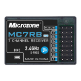 MicroZone MC7RB V2 Receiver Radio System For RC Airplane Drone Multirotor Helicopter Boat